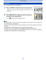 Preview for 90 page of Panasonic Lumix DMC-SZ5 Operating Instructions Manual