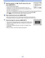 Preview for 130 page of Panasonic Lumix DMC-SZ5 Operating Instructions Manual