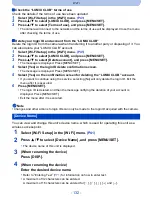 Preview for 132 page of Panasonic Lumix DMC-SZ5 Operating Instructions Manual