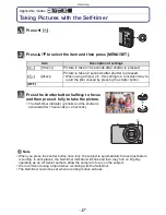 Предварительный просмотр 57 страницы Panasonic Lumix DMC-SZ7 Owner'S Manual