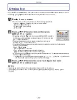 Preview for 73 page of Panasonic Lumix DMC-SZ7 Owner'S Manual