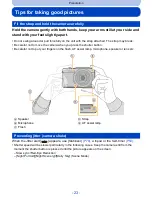 Предварительный просмотр 23 страницы Panasonic lumix DMC-SZ8 Owner'S Manual