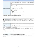 Предварительный просмотр 45 страницы Panasonic lumix DMC-SZ8 Owner'S Manual