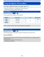 Предварительный просмотр 80 страницы Panasonic lumix DMC-SZ8 Owner'S Manual