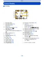 Предварительный просмотр 135 страницы Panasonic lumix DMC-SZ8 Owner'S Manual