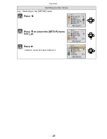 Preview for 28 page of Panasonic Lumix DMC-TS1 Operating Instructions Manual