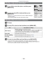 Preview for 124 page of Panasonic Lumix DMC-TS20 Operating Instructions Manual