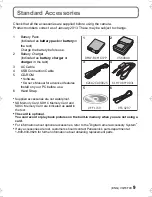 Preview for 9 page of Panasonic Lumix DMC-TS5 Basic Owner'S Manual