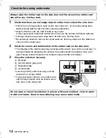 Preview for 12 page of Panasonic Lumix DMC-TS5 Basic Owner'S Manual