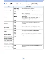 Preview for 161 page of Panasonic Lumix DMC-TS5D Owner'S Manual