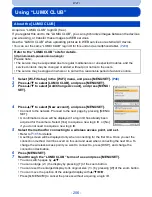 Preview for 206 page of Panasonic Lumix DMC-TS5D Owner'S Manual