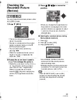 Preview for 33 page of Panasonic Lumix DMC-TZ1 Operating Instructions Manual