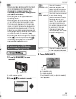 Preview for 39 page of Panasonic Lumix DMC-TZ1 Operating Instructions Manual