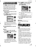 Preview for 83 page of Panasonic Lumix DMC-TZ1 Operating Instructions Manual