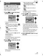 Preview for 87 page of Panasonic Lumix DMC-TZ1 Operating Instructions Manual