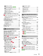 Preview for 5 page of Panasonic Lumix DMC-TZ10 Operating Instructions Manual