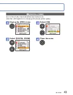 Preview for 43 page of Panasonic Lumix DMC-TZ10 Operating Instructions Manual