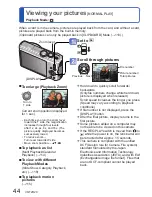 Preview for 44 page of Panasonic Lumix DMC-TZ10 Operating Instructions Manual