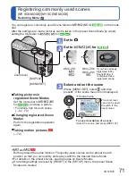 Preview for 71 page of Panasonic Lumix DMC-TZ10 Operating Instructions Manual