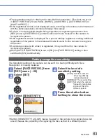 Preview for 83 page of Panasonic Lumix DMC-TZ10 Operating Instructions Manual