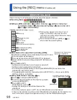 Preview for 98 page of Panasonic Lumix DMC-TZ10 Operating Instructions Manual