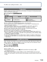 Preview for 103 page of Panasonic Lumix DMC-TZ10 Operating Instructions Manual