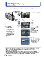 Preview for 114 page of Panasonic Lumix DMC-TZ10 Operating Instructions Manual