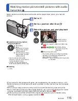 Preview for 115 page of Panasonic Lumix DMC-TZ10 Operating Instructions Manual