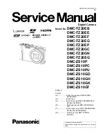 Panasonic Lumix DMC-TZ20EB Service Manual preview