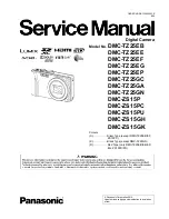 Предварительный просмотр 1 страницы Panasonic Lumix DMC-TZ25EB Service Manual