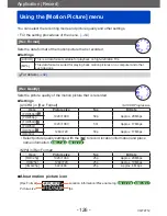 Preview for 126 page of Panasonic Lumix DMC-TZ37 Operating Instructions Manual