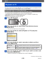 Preview for 209 page of Panasonic Lumix DMC-TZ37 Operating Instructions Manual