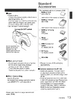 Preview for 13 page of Panasonic LUMIX DMC-TZ4 Operating Instructions Manual