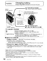 Preview for 16 page of Panasonic LUMIX DMC-TZ4 Operating Instructions Manual