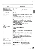 Preview for 25 page of Panasonic LUMIX DMC-TZ4 Operating Instructions Manual