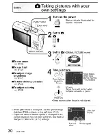 Preview for 30 page of Panasonic LUMIX DMC-TZ4 Operating Instructions Manual