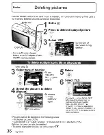 Preview for 36 page of Panasonic LUMIX DMC-TZ4 Operating Instructions Manual