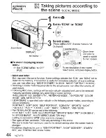 Preview for 44 page of Panasonic LUMIX DMC-TZ4 Operating Instructions Manual