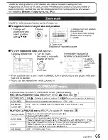 Preview for 65 page of Panasonic LUMIX DMC-TZ4 Operating Instructions Manual