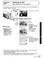 Preview for 67 page of Panasonic LUMIX DMC-TZ4 Operating Instructions Manual