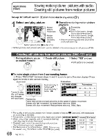 Preview for 68 page of Panasonic LUMIX DMC-TZ4 Operating Instructions Manual