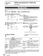 Preview for 70 page of Panasonic LUMIX DMC-TZ4 Operating Instructions Manual