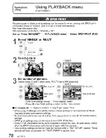 Preview for 78 page of Panasonic LUMIX DMC-TZ4 Operating Instructions Manual