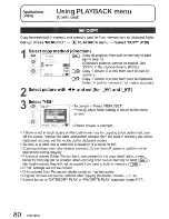 Preview for 80 page of Panasonic LUMIX DMC-TZ4 Operating Instructions Manual