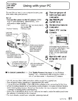 Preview for 81 page of Panasonic LUMIX DMC-TZ4 Operating Instructions Manual