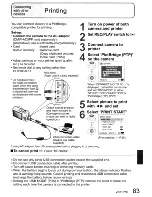 Preview for 83 page of Panasonic LUMIX DMC-TZ4 Operating Instructions Manual