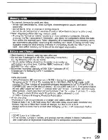 Preview for 99 page of Panasonic LUMIX DMC-TZ4 Operating Instructions Manual