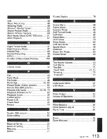 Preview for 113 page of Panasonic LUMIX DMC-TZ4 Operating Instructions Manual