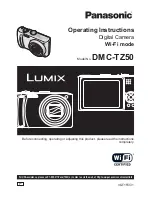 Panasonic Lumix DMC-TZ50 Operating Instructions Manual preview