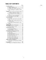 Preview for 3 page of Panasonic Lumix DMC-TZ5P Service Manual